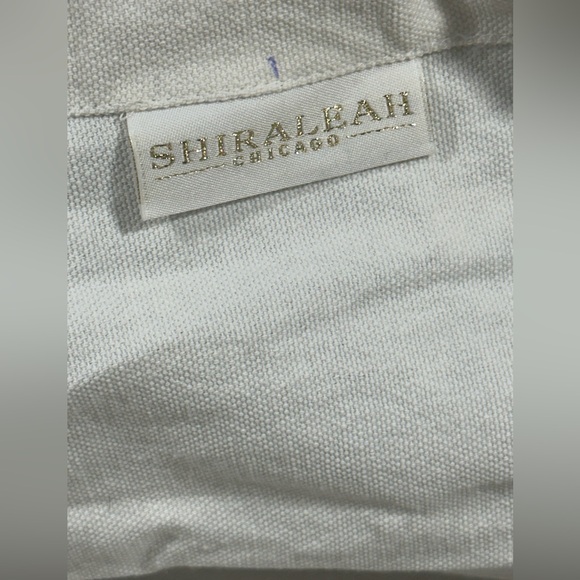 Estrella Shirleah Jute Bag Multicolor Round Wood Handles Vegan Made in India - Picture 5 of 13